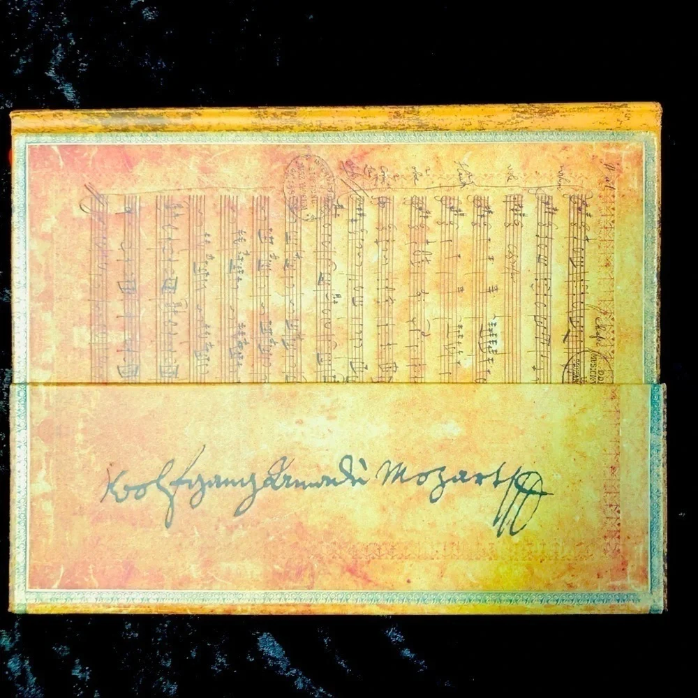 Mozart Music composition book